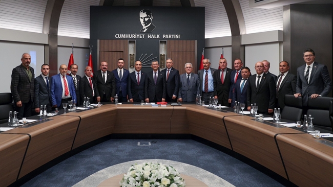 CHP Ã‡ORUM Ã–RGÃœTÃœNDEN, GENEL BAÅžKAN Ã–ZELâ€™E ZÄ°YARET